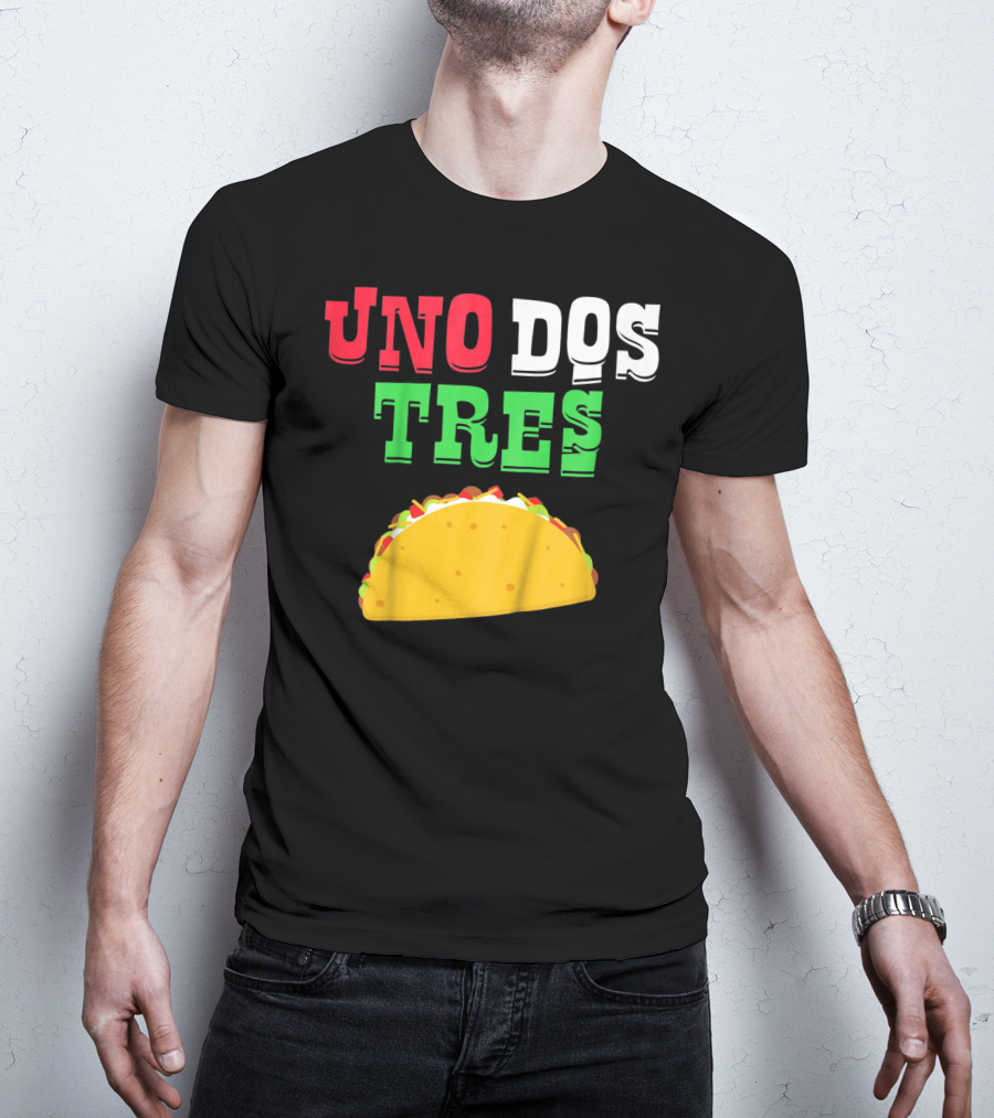Uno Dos Tres Taco Kids Funny T-Shirt