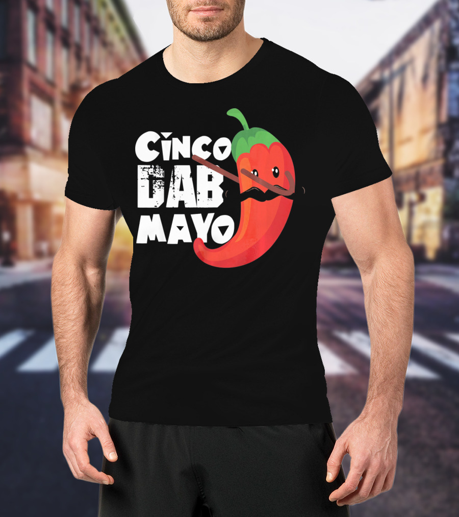 Cinco De Mayo Dab Pepper T-Shirt