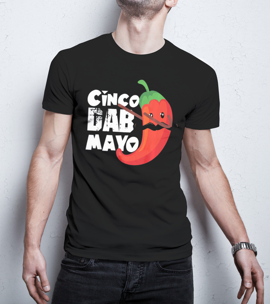 Cinco De Mayo Dab Pepper T-Shirt