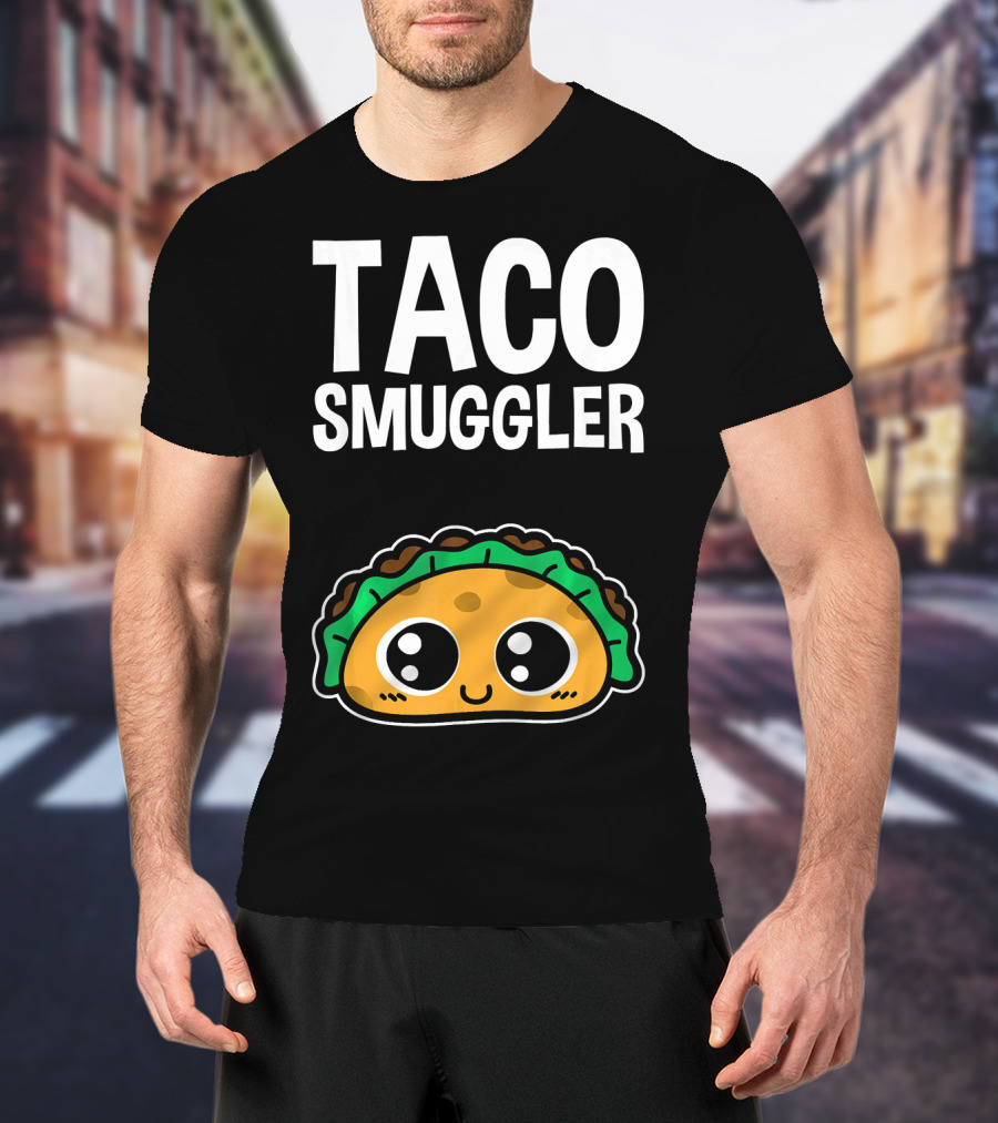 Creative Taco Smuggler Cute Cinco De Mayo Pregnancy Announcement T-Shirt