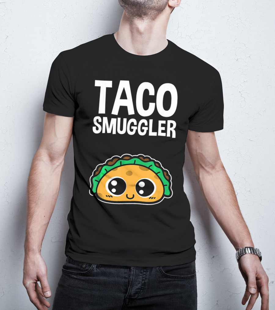 Creative Taco Smuggler Cute Cinco De Mayo Pregnancy Announcement T-Shirt