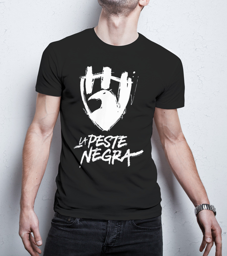 Club De Cuervos La Peste Negra Logo Shield T-Shirt