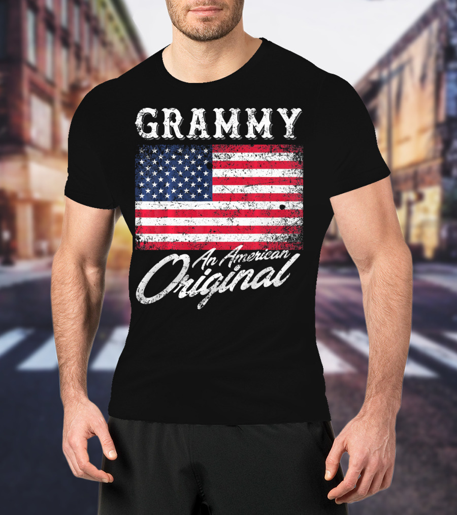 GRAMMY An American Original With USA Flag T-Shirt