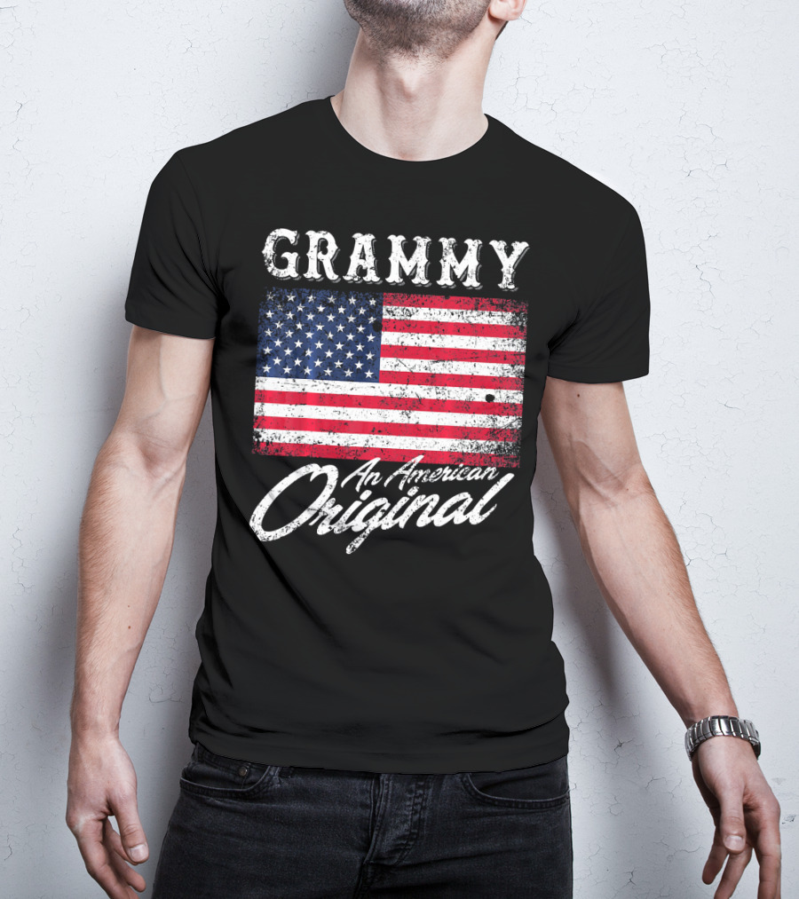 GRAMMY An American Original With USA Flag T-Shirt