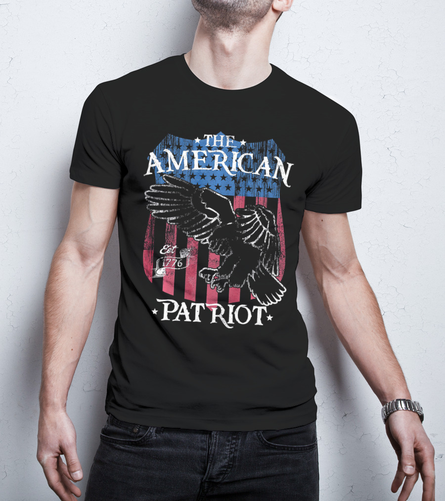 The American Patriot Est 1776 Eagle T-Shirt