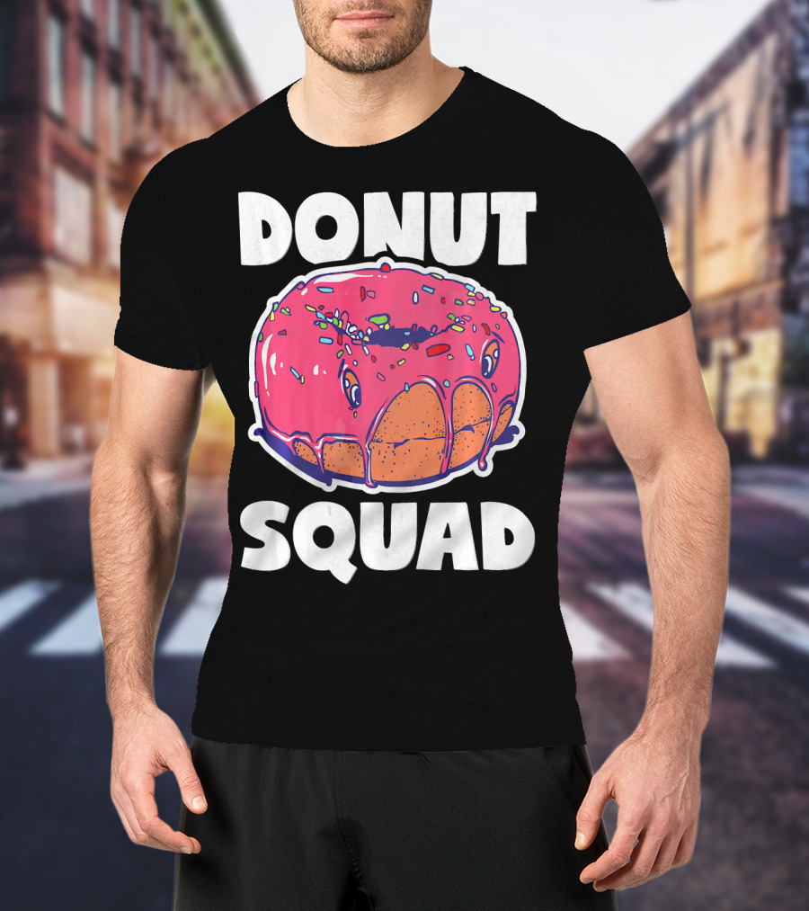 Donut Squad Vintage Baked Fried Cake Don Sprinkles T-Shirt