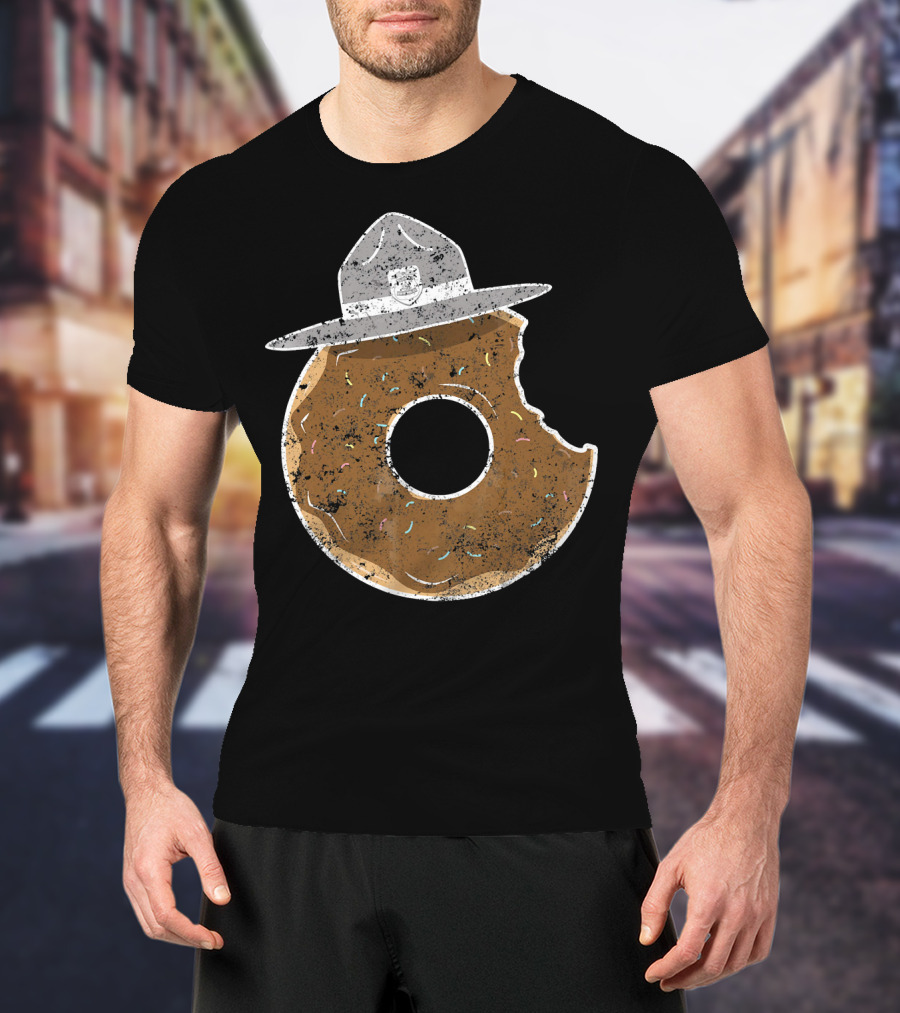Police Donut State Police State Hat T-Shirt