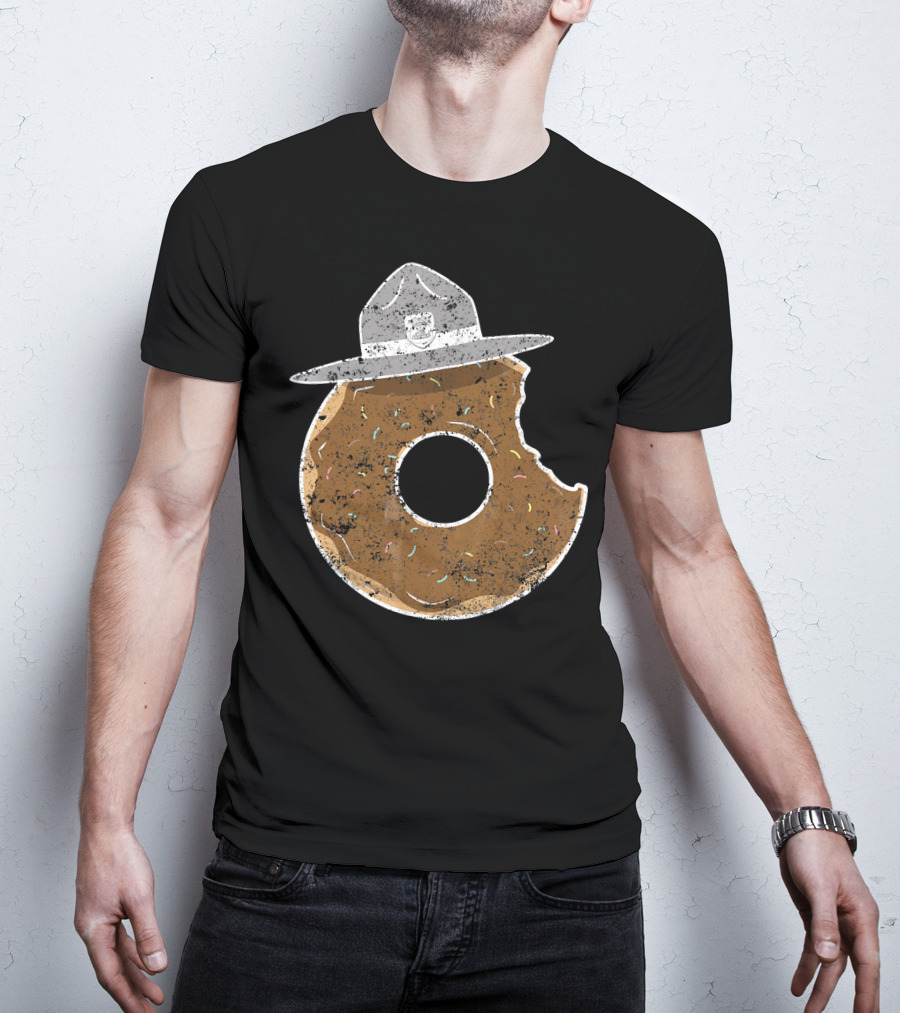 Police Donut State Police State Hat T-Shirt