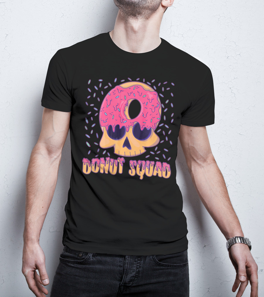 Donut Squad Skull Sprinkles T-Shirt