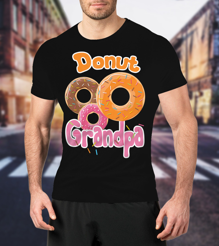 Donut Grandpa Trio Sprinkles T-Shirt