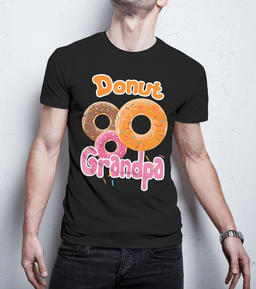 Donut Grandpa Trio Sprinkles T-Shirt