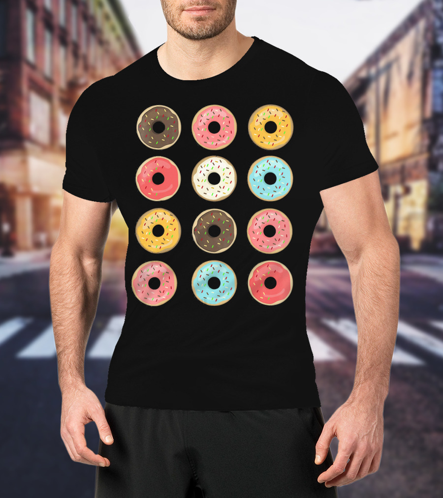 Cool Donut Sprinkles T-Shirt