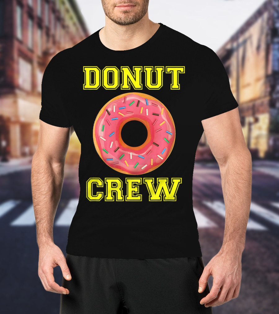 Donut Crew Fun Birthday Party Group T-Shirt