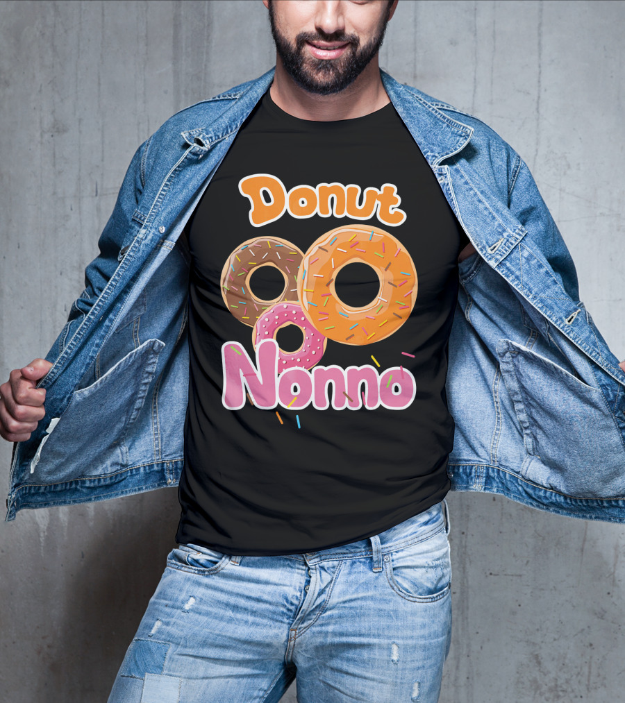 Donut Nonno Sprinkled Doughnut Trio T-Shirt