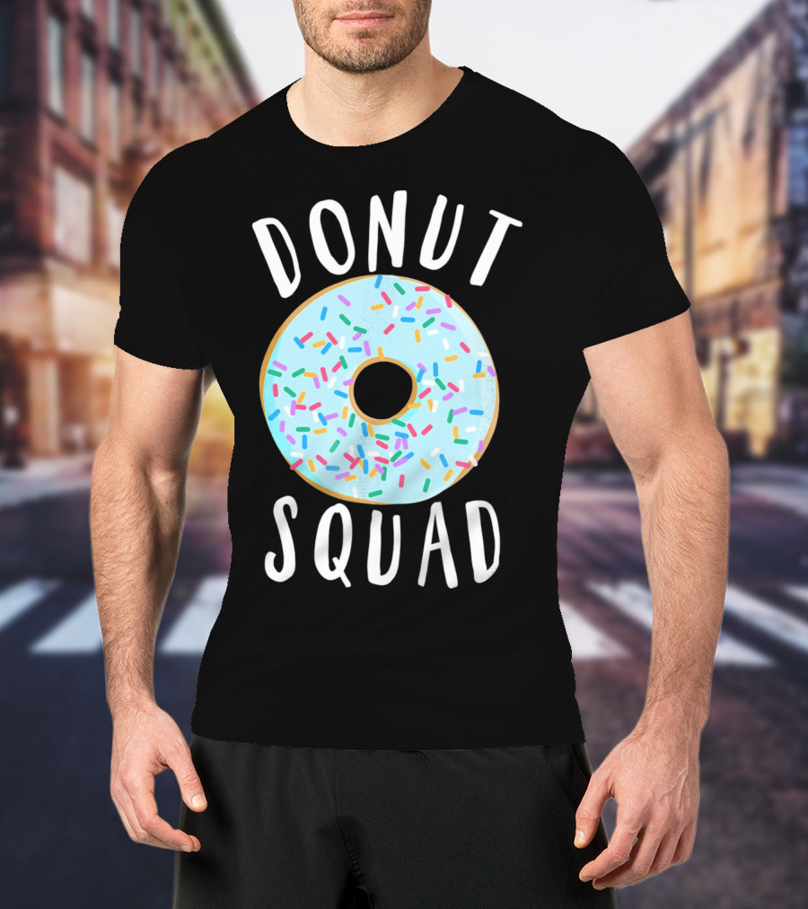 Donut Squad Funny Sprinkles Group T-Shirt