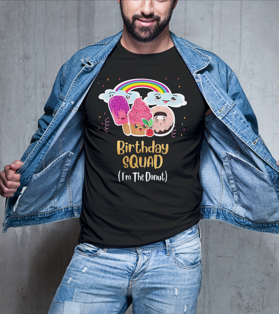 Birthday Squad Funneh Cute Team I'm The Donut T-Shirt