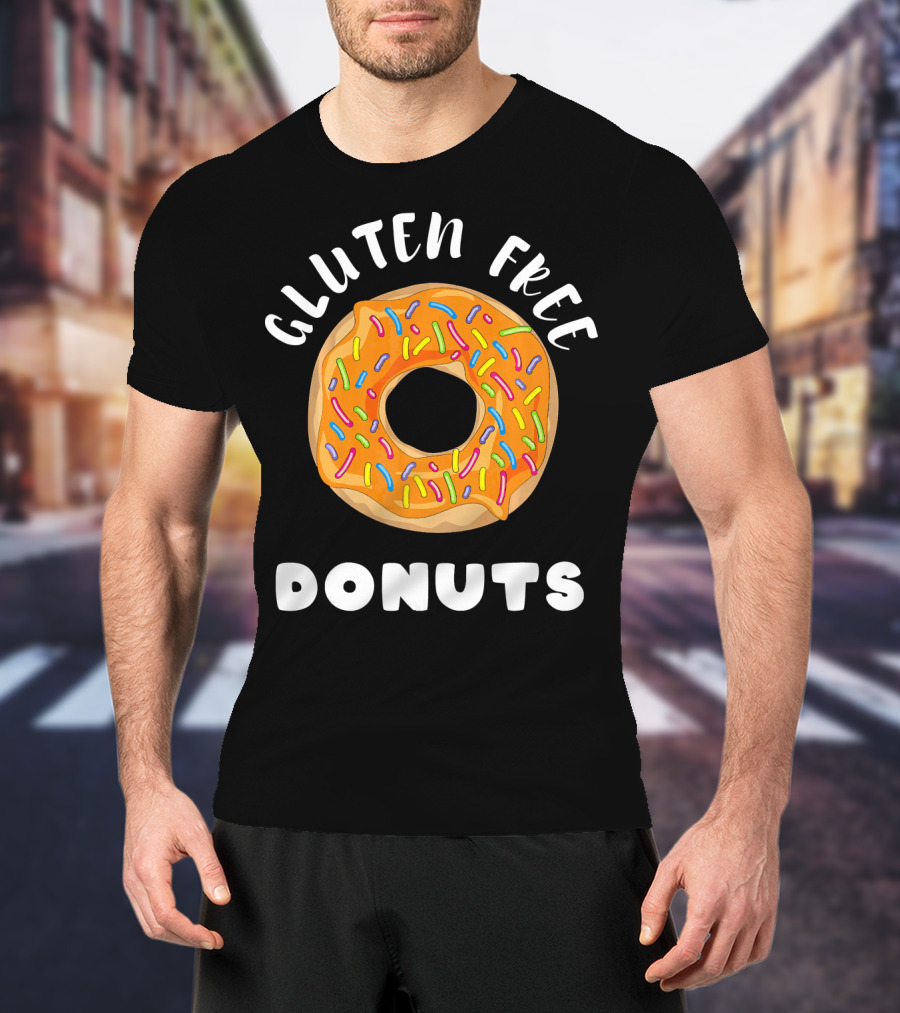 Gluten Free Sprinkled Donuts T-Shirt