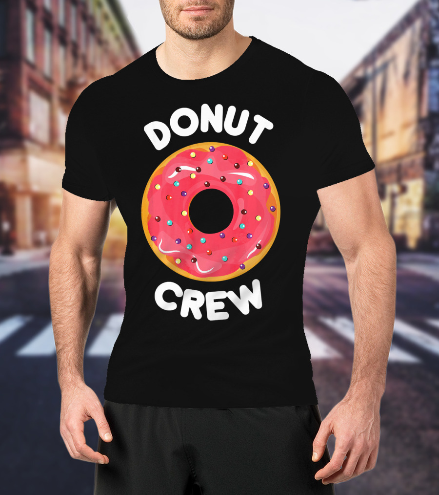 Donut Crew Sprinkles Party T-Shirt