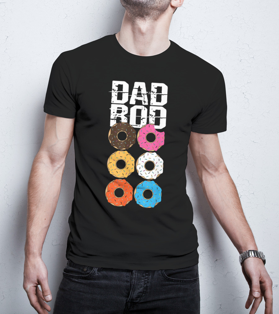 Dad Bod Six Pack Donut T-Shirt