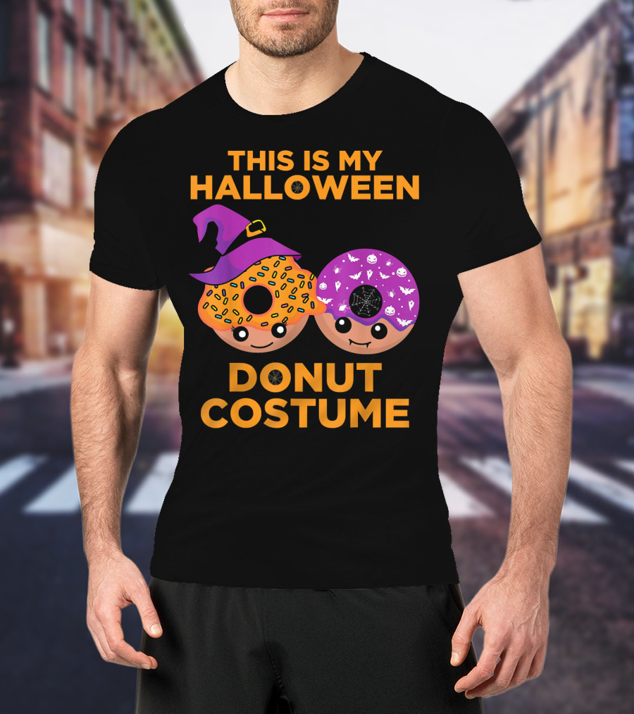 This Is My Halloween Donut Costume T-Shirt