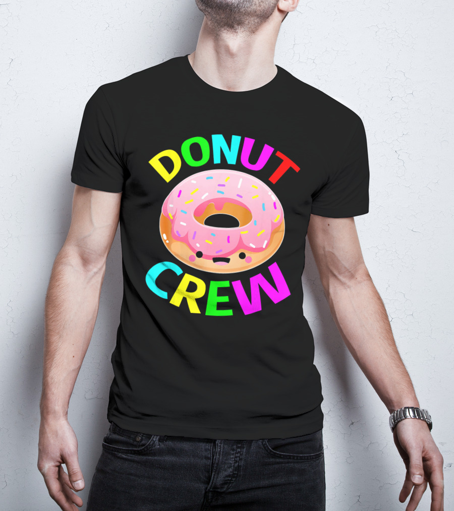 Donut Crew Birthday Celebration Party T-Shirt