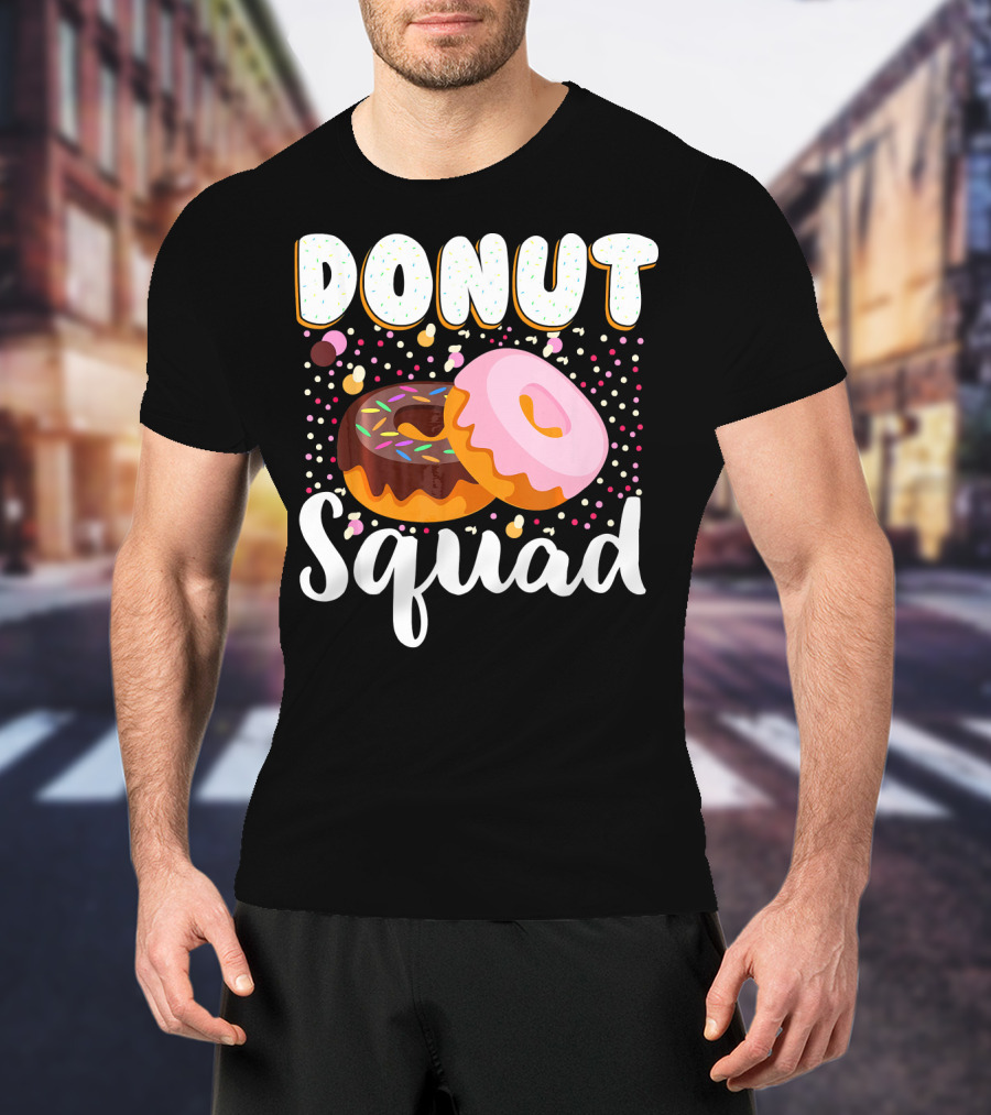 Donut Squad Funny Donut Lover Sprinkle Donut Part T-Shirt
