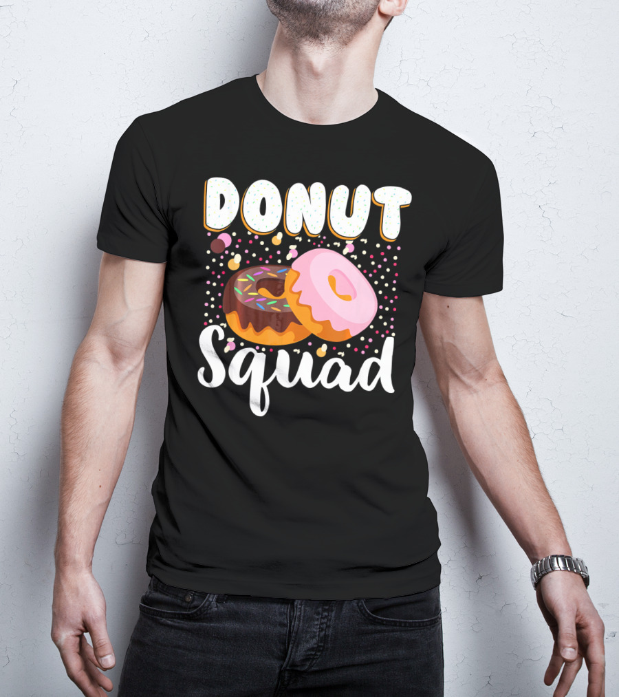 Donut Squad Funny Donut Lover Sprinkle Donut Part T-Shirt
