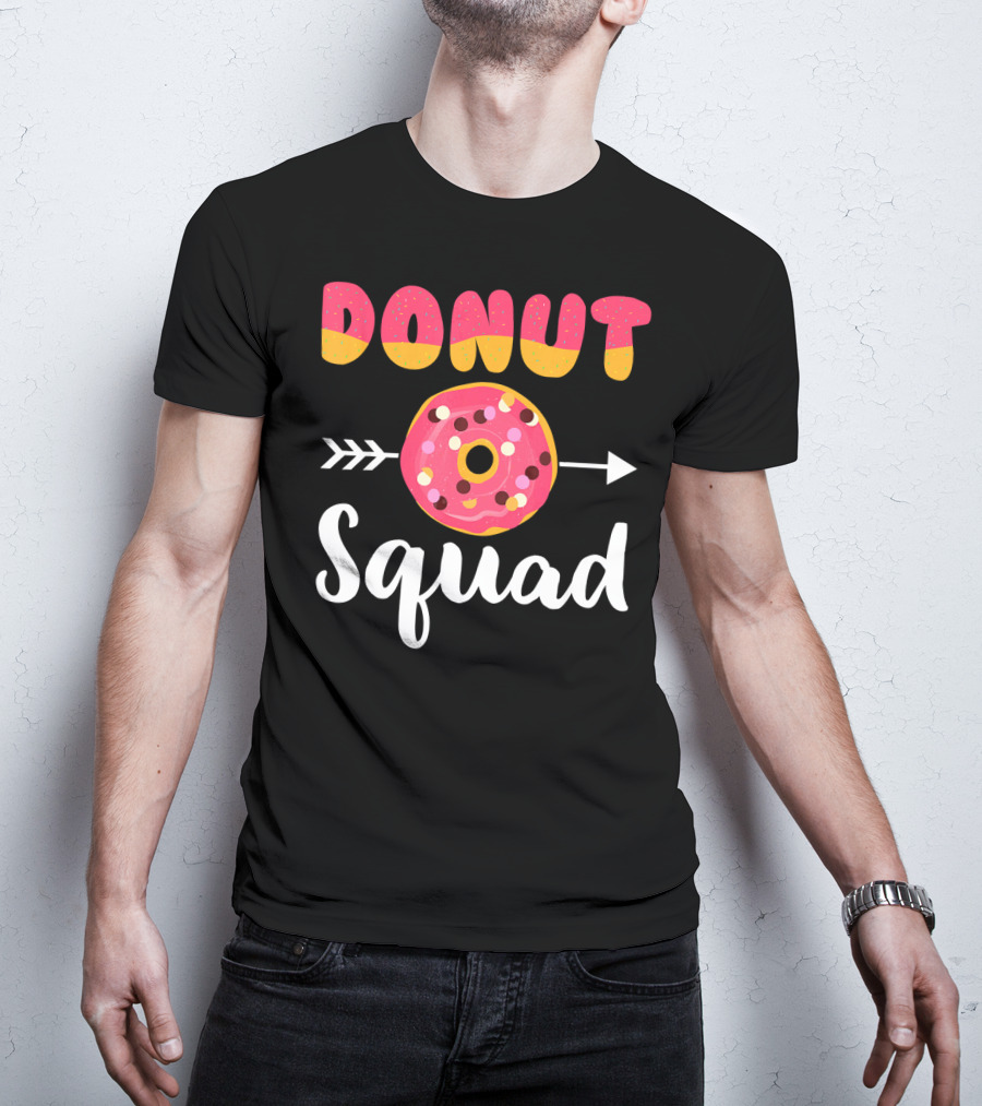 Donut Squad Funny Donut Lover Party T-Shirt