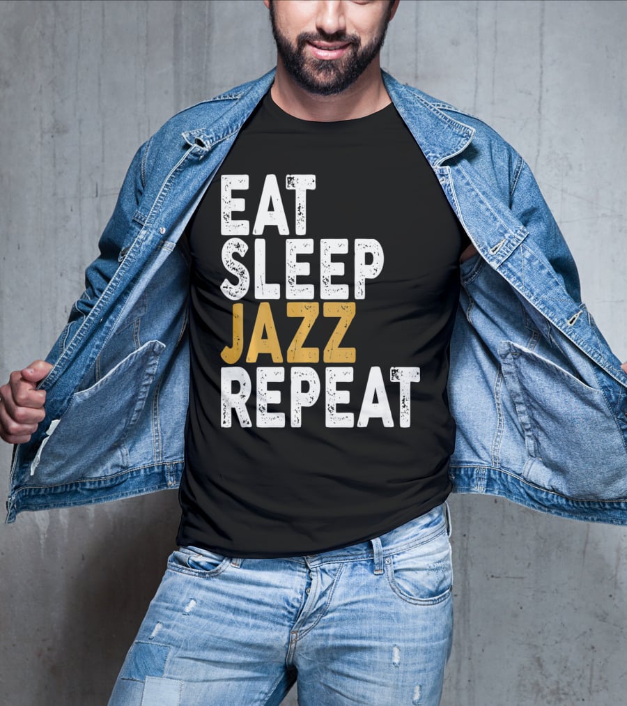 Eat Sleep Jazz Repeat Jazz T-Shirt