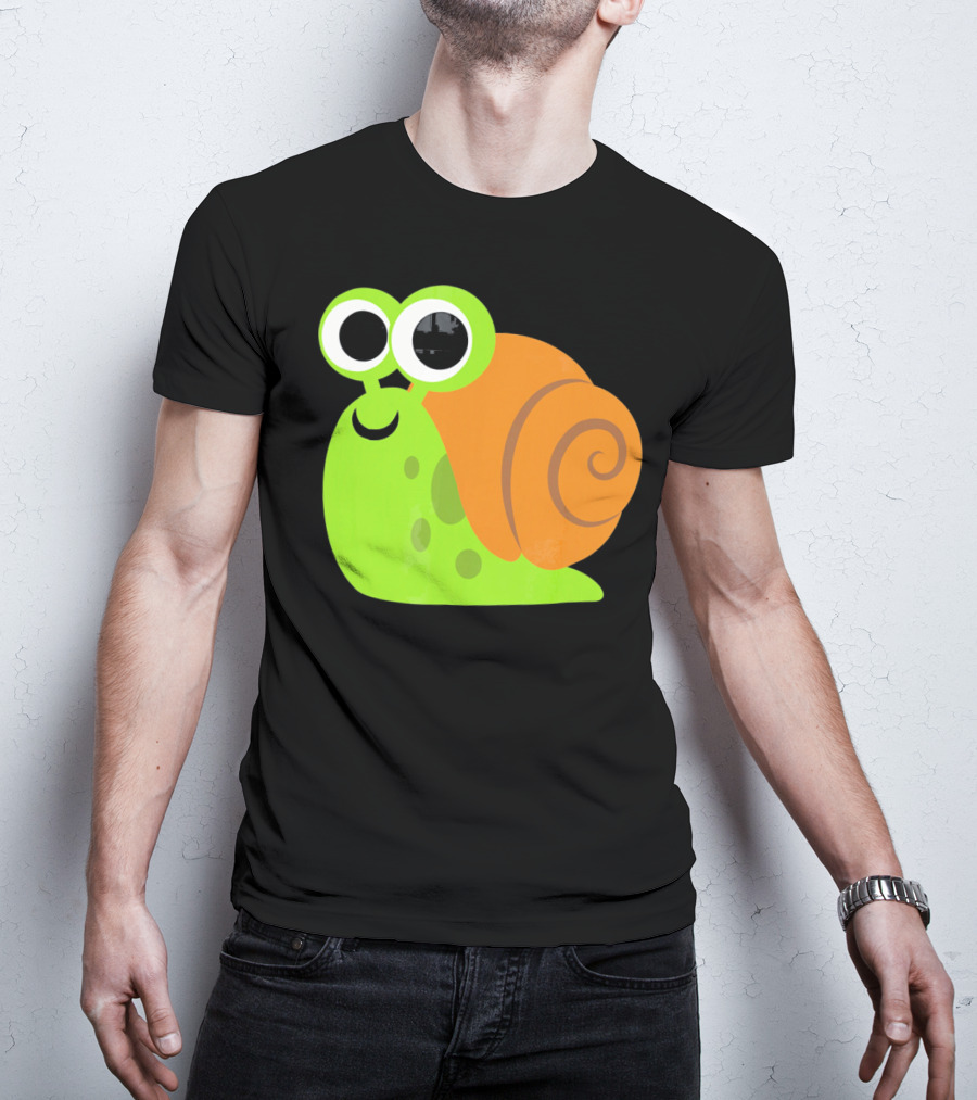Cute Snail Emoji Lovers Shell T-Shirt