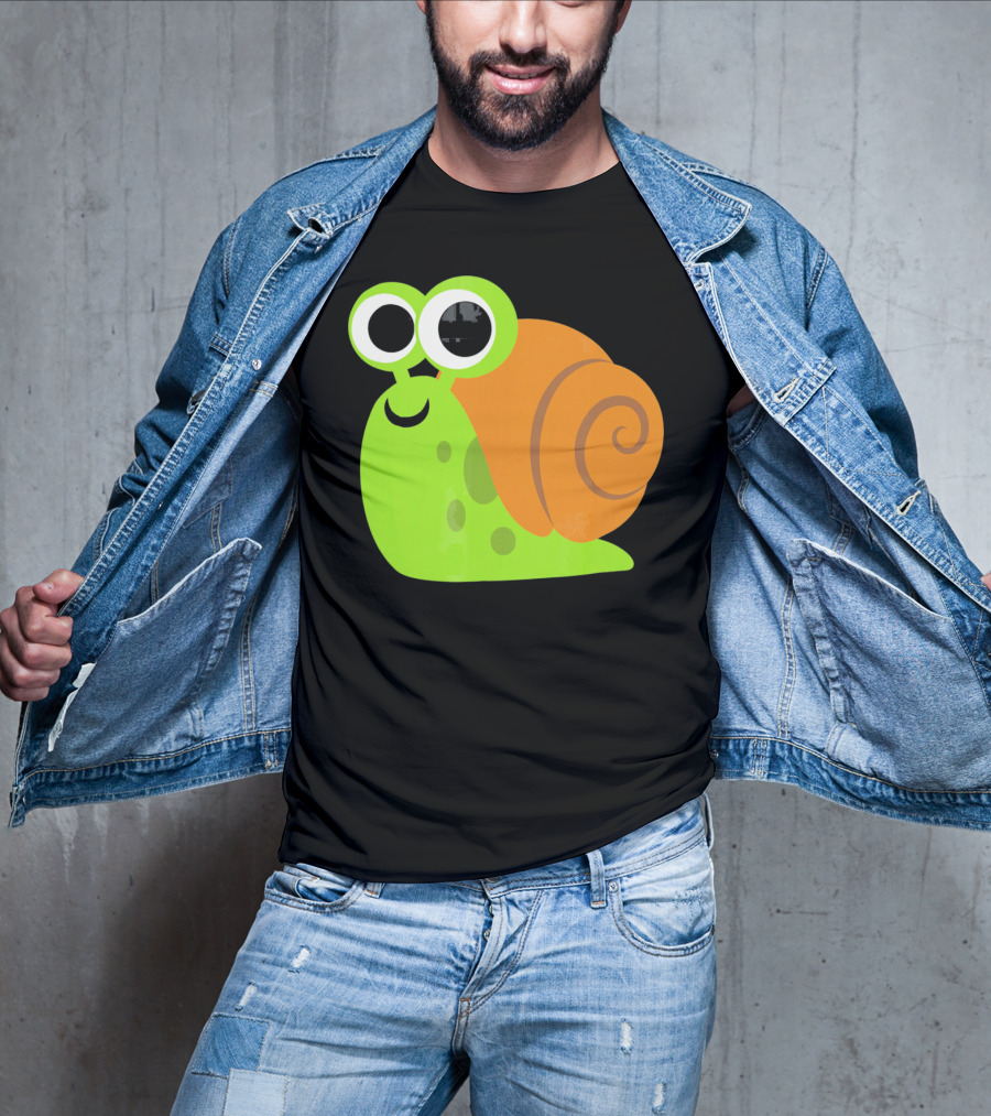 Cute Snail Emoji Lovers Shell T-Shirt