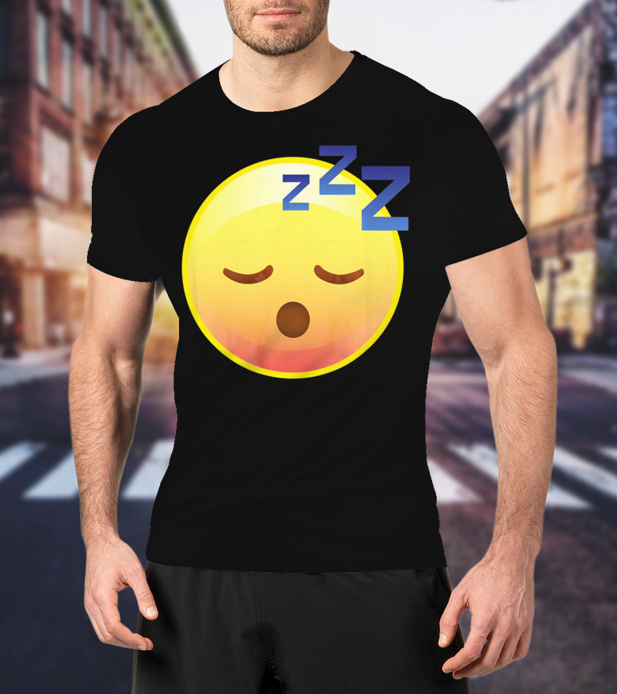 Cute Sleeping Emoji Perfect Zzz T-Shirt