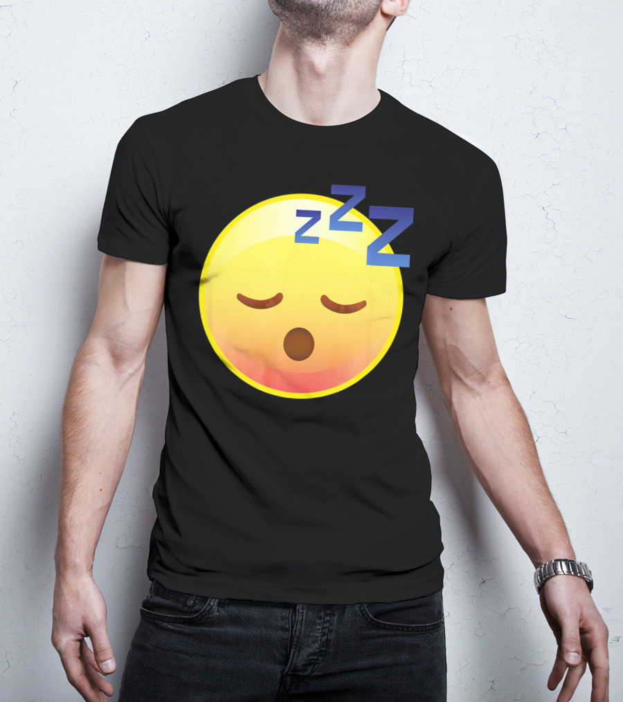 Cute Sleeping Emoji Perfect Zzz T-Shirt