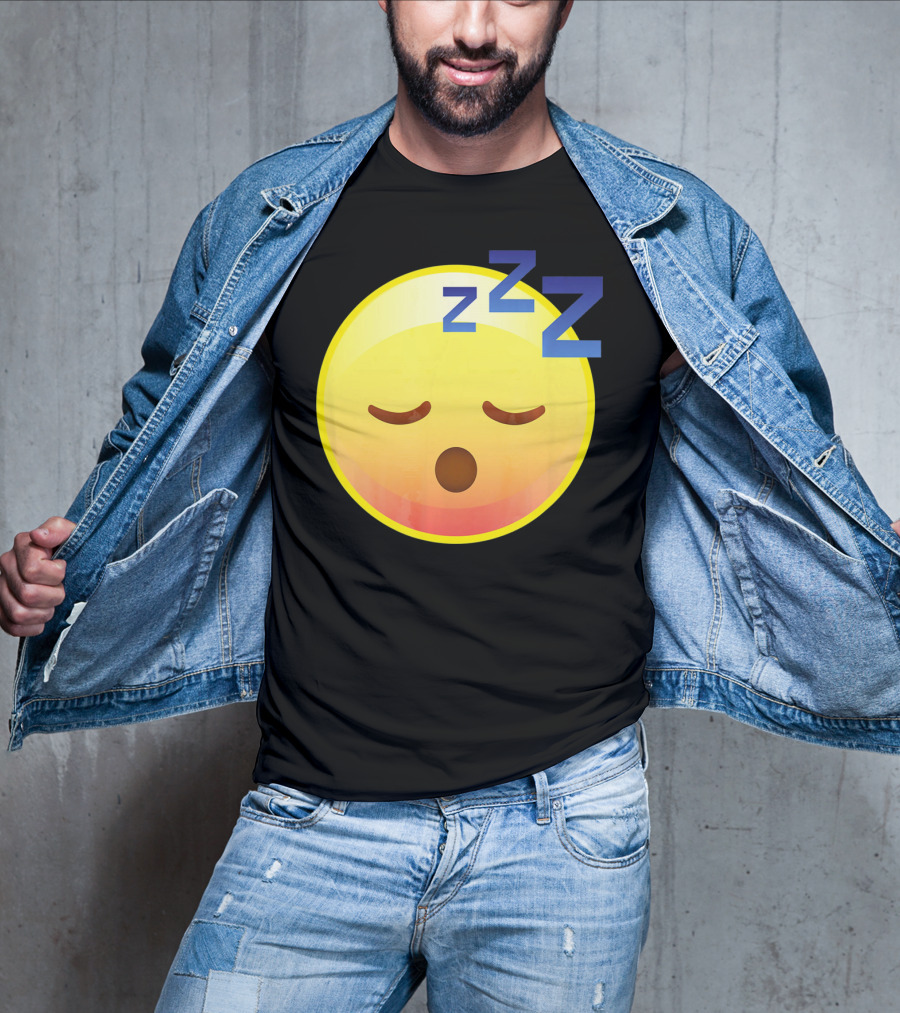 Cute Sleeping Emoji Perfect Zzz T-Shirt