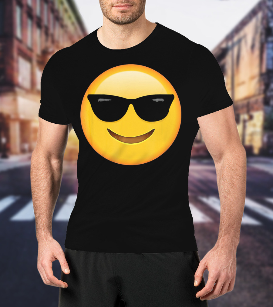 Sunglasses Emoji T-Shirt