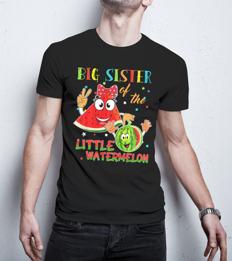 Big Sister Of The Little Watermelon T-Shirt