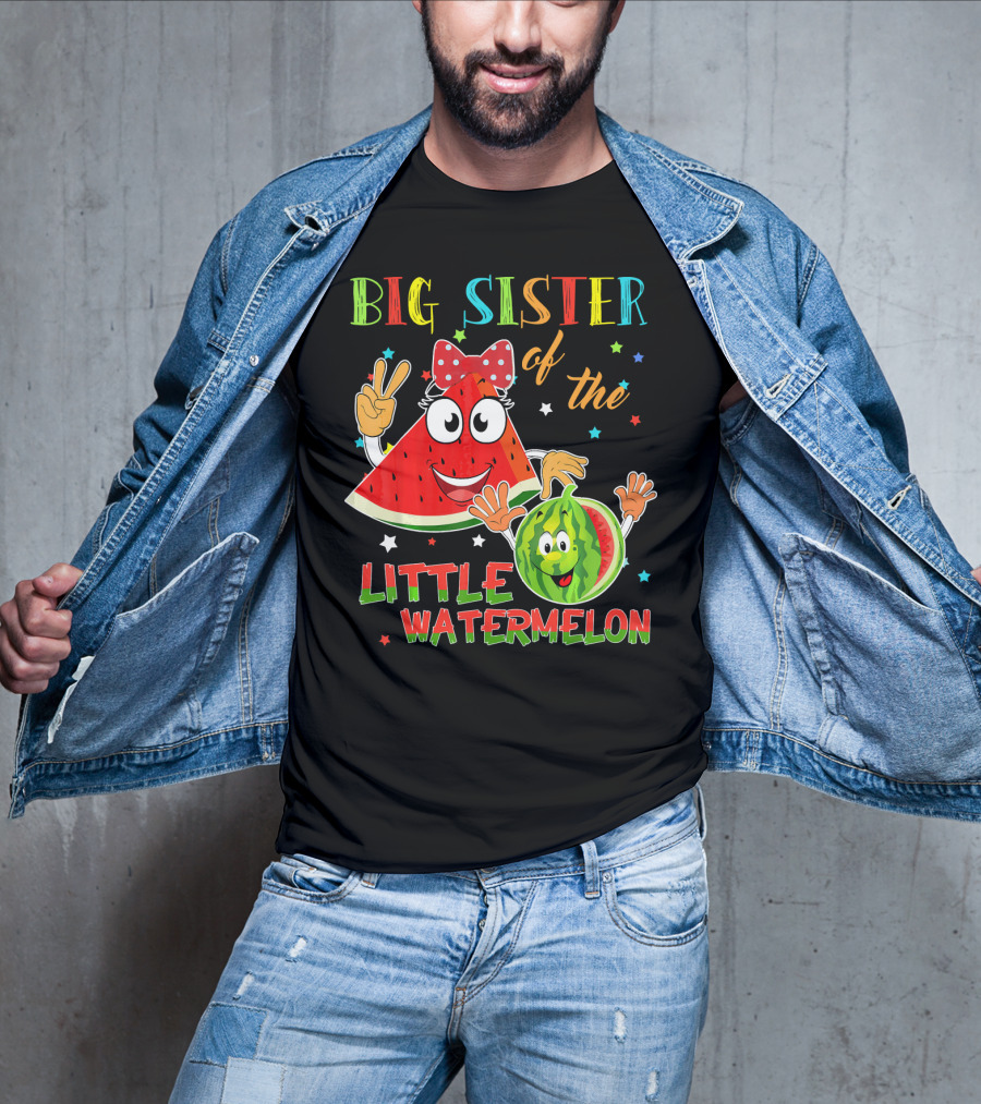 Big Sister Of The Little Watermelon T-Shirt