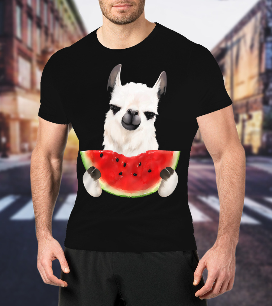 Llama Llama Loves Watermelon T-Shirt