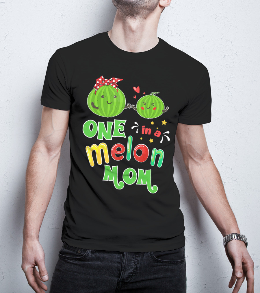One In A Melon Mom Summer Tropical T-Shirt
