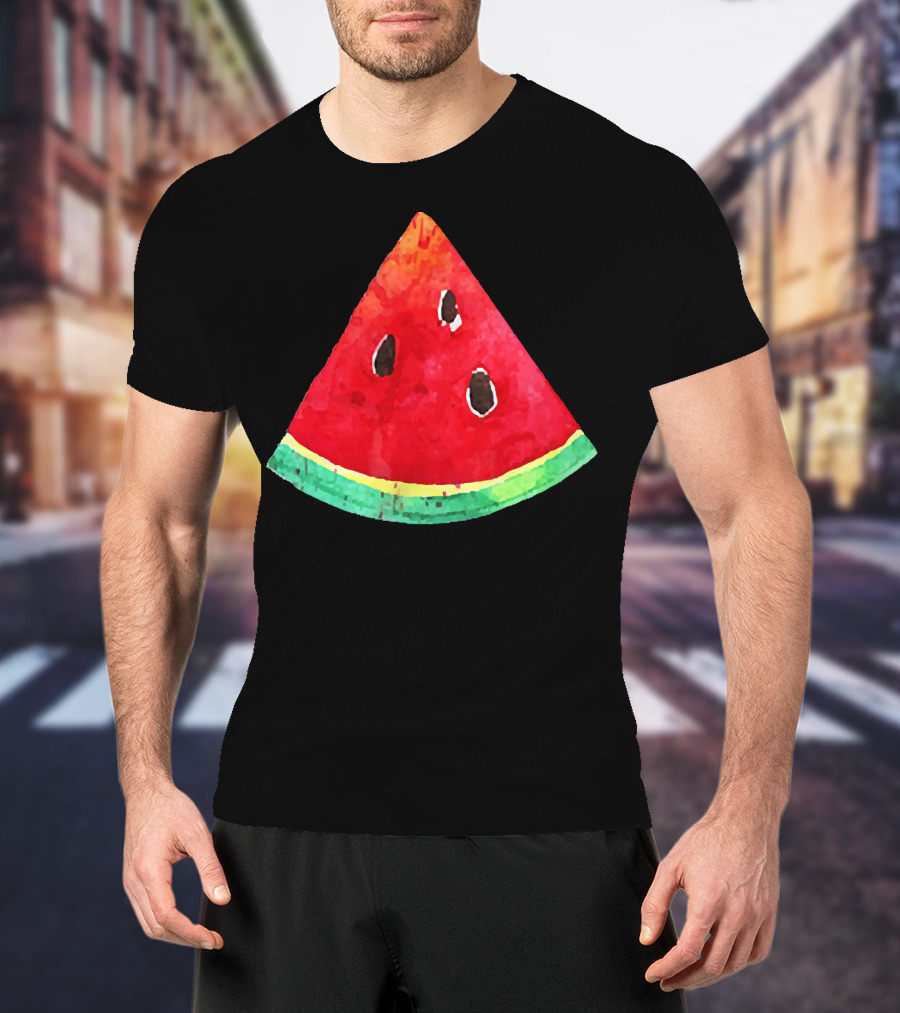Watermelon Slice Fun Fruit Group Costume T-Shirt