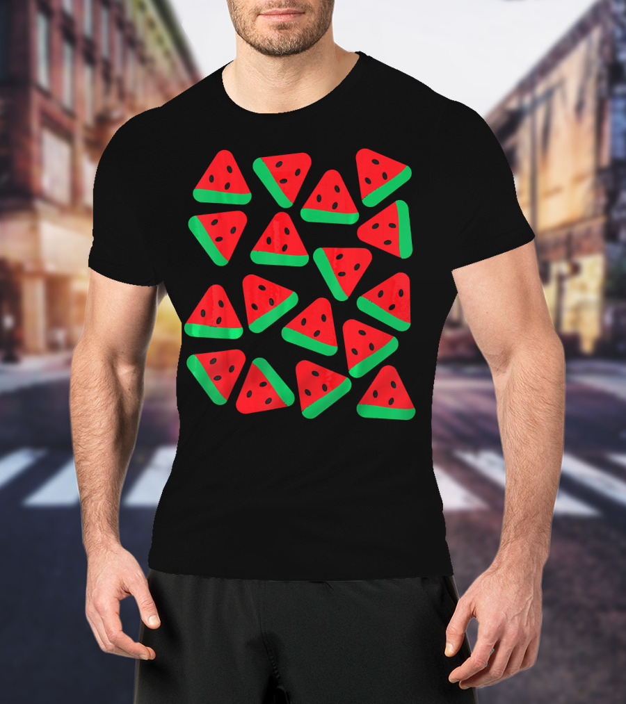 Have A Nice Day - Watermelon Man Pattern Summer Fruit Fun T-Shirt