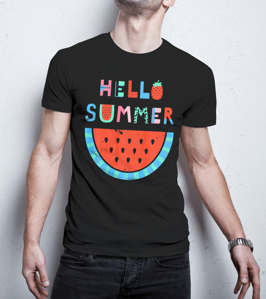 Hello Summer Fun Watermelon T-Shirt