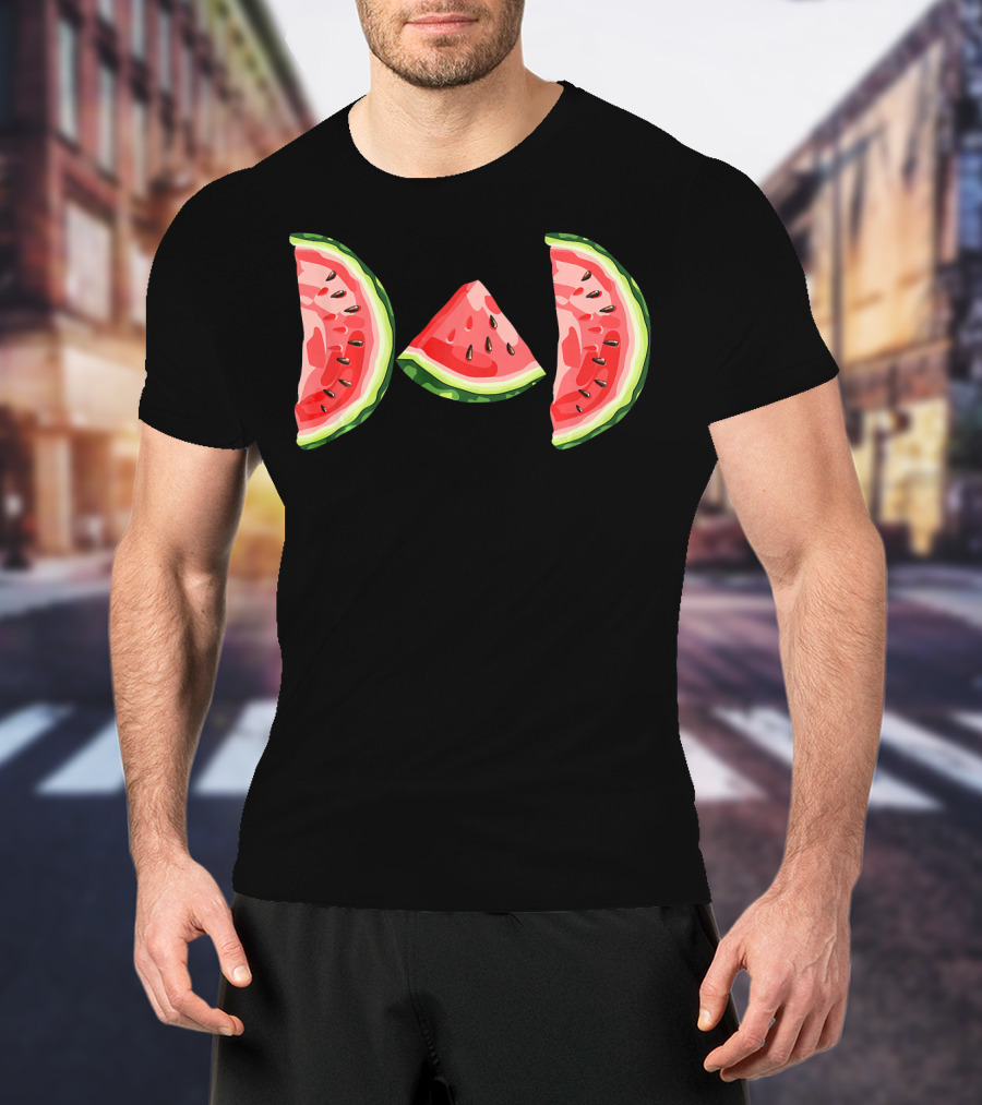 Dad Watermelon Slices T-Shirt