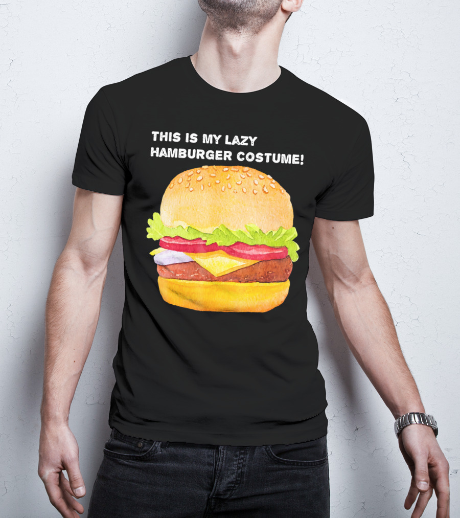 This Is My Lazy Hamburger Costume T-Shirt