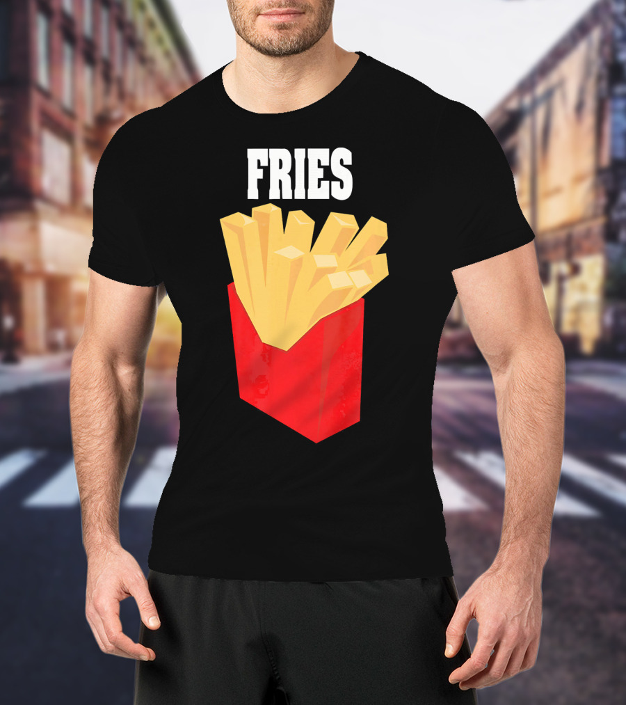 FRIES French Fries Box T-Shirt