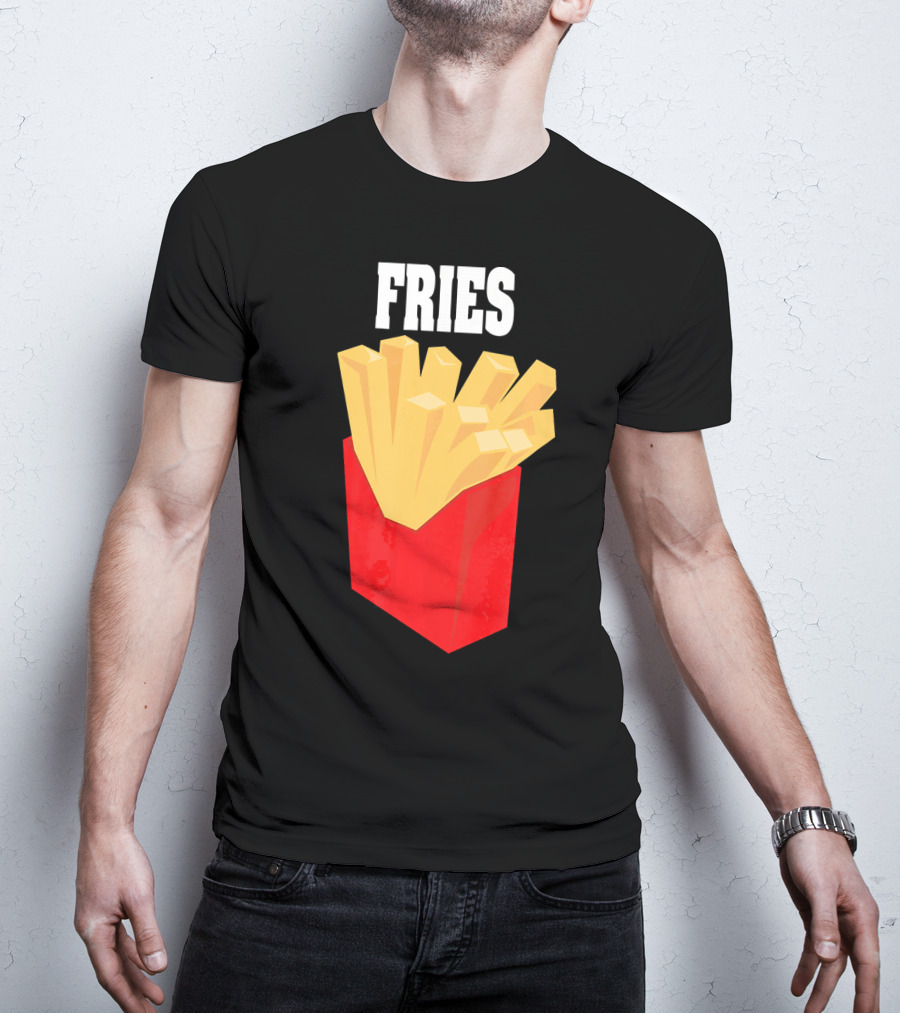 FRIES French Fries Box T-Shirt
