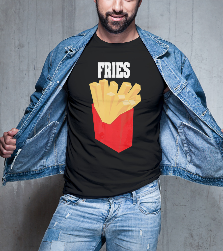 FRIES French Fries Box T-Shirt
