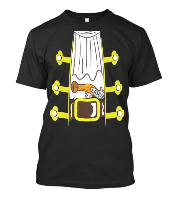 Pirate Buccaneer Sailor Jacket Pistol T-Shirt