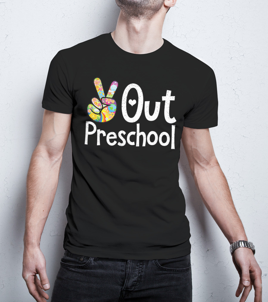 Peace Out Preschool Graduation T-Shirt