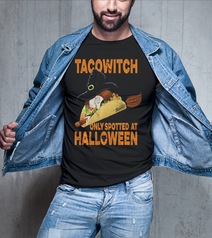Taco Witch Only Spotted At Halloween T-Shirt
